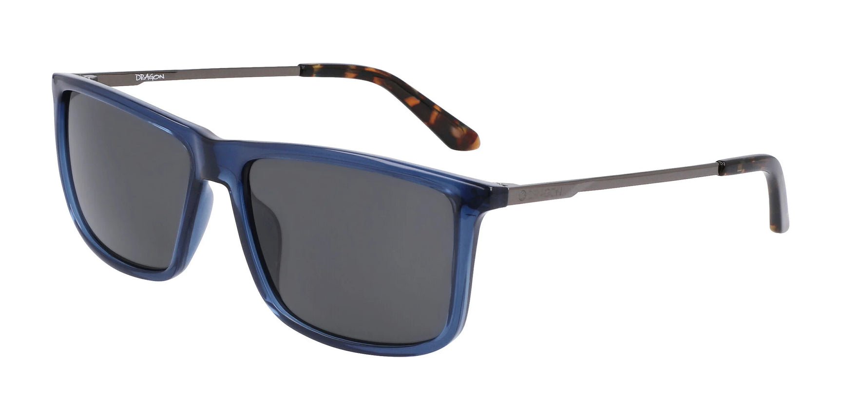 Dragon DAMIEN Sunglasses Shiny Shadow Crystal / Lumalens Smoke Dragon DAMIEN Sunglasses Shiny Shadow Crystal / Lumalens Smoke