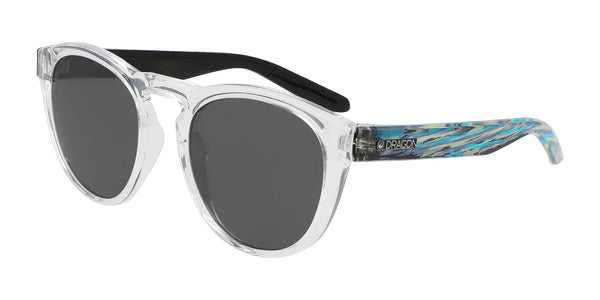 Dragon OPUS Sunglasses | Size 51 / Crystal/Aqua Rob Resin/Lumalens Smk
