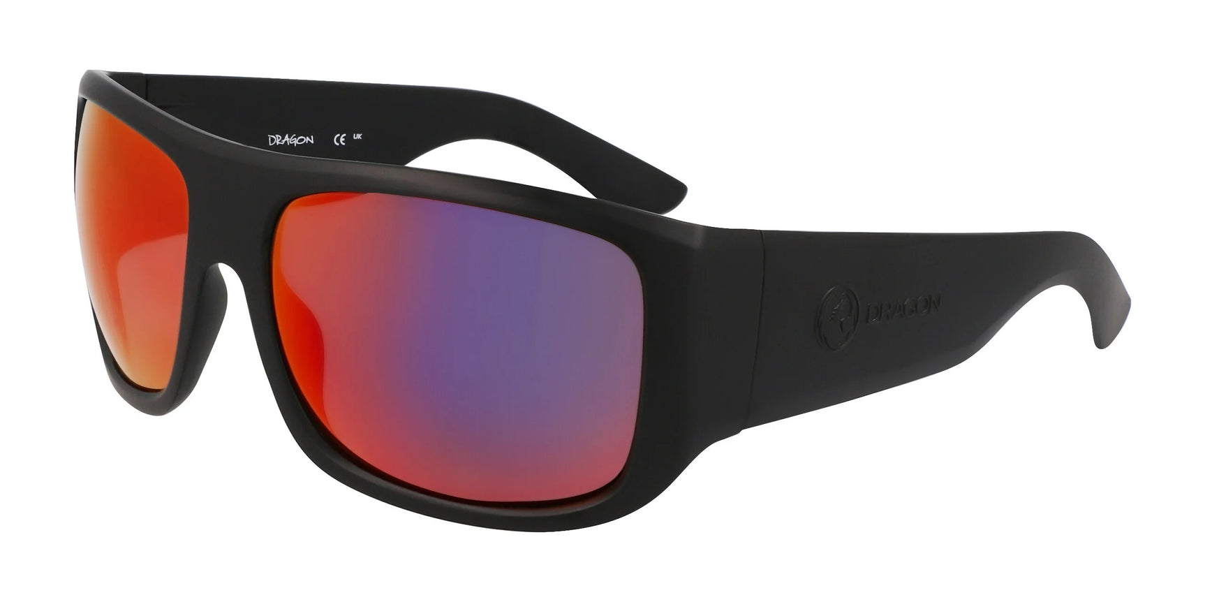 Dragon CALYPSO Sunglasses Matte Black / Lumalens Plasma Ion Pola Dragon CALYPSO Sunglasses Matte Black / Lumalens Plasma Ion Pola