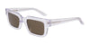 Dragon EZRA Sunglasses | Size 50 / Shiny Crystal/Lumalens G15