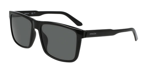 Dragon MERIDIEN UPCYCLED Sunglasses / Size 57 / Black/Lumalens Smoke Polar