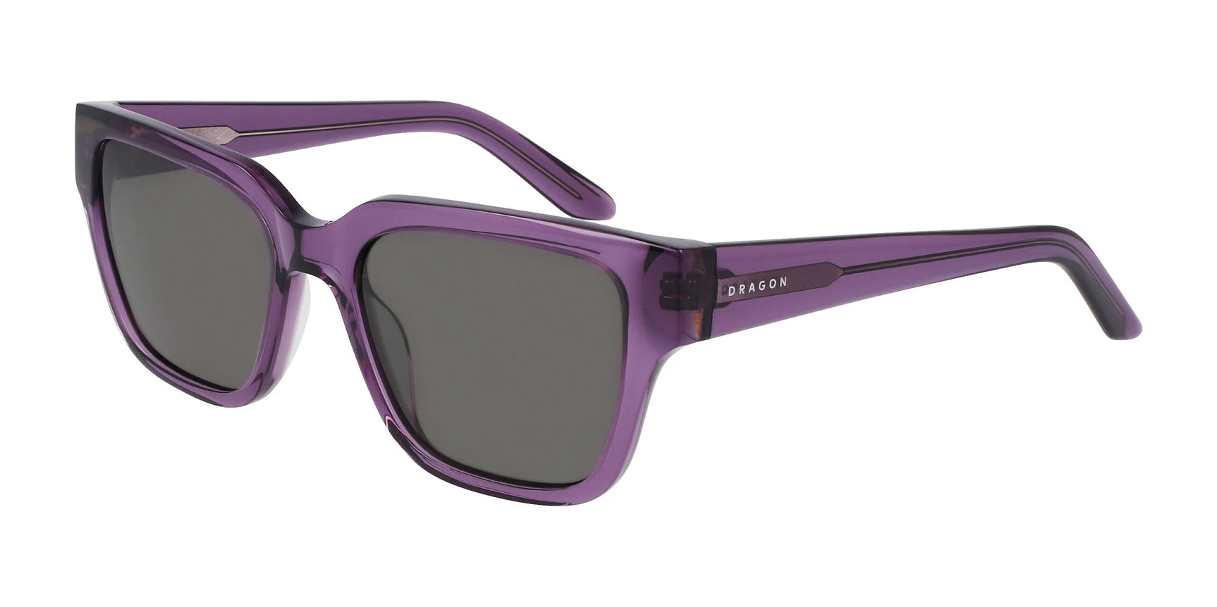 Dragon ROWAN Sunglasses Shiny Dusty Grape / Lumalens Smoke Dragon ROWAN Sunglasses Shiny Dusty Grape / Lumalens Smoke