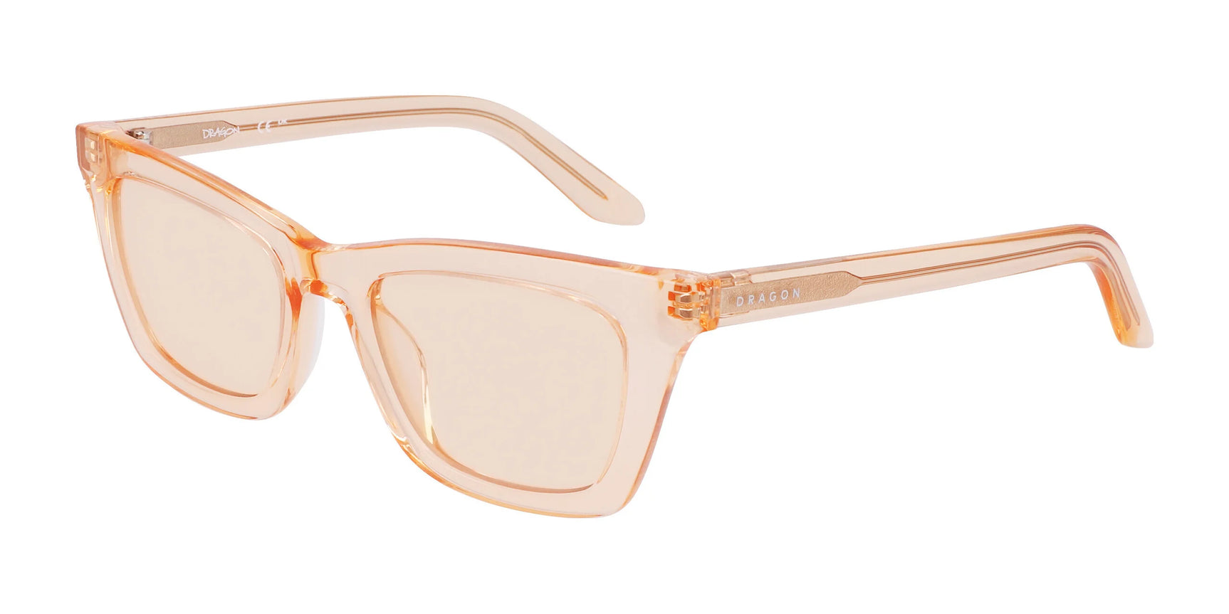 Dragon KEELY Sunglasses Peach / Lumalens Peach Dragon KEELY Sunglasses Peach / Lumalens Peach