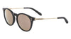 Dragon HYPE Sunglasses / Matte Black / Lumalens Rose Gold Ion / Size 51