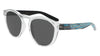 Dragon OPUS ROB MACHADO RESIN Sunglasses / Crystal / Aqua Rob Resin / Lumalens Smoke / Size 51