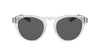 Dragon OPUS ROB MACHADO RESIN Sunglasses / Crystal / Aqua Rob Resin / Lumalens Smoke / Size 51