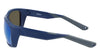 Dragon SHORE Sunglasses / Matte Grey / Lumalens Blue Frozen P / Size 59