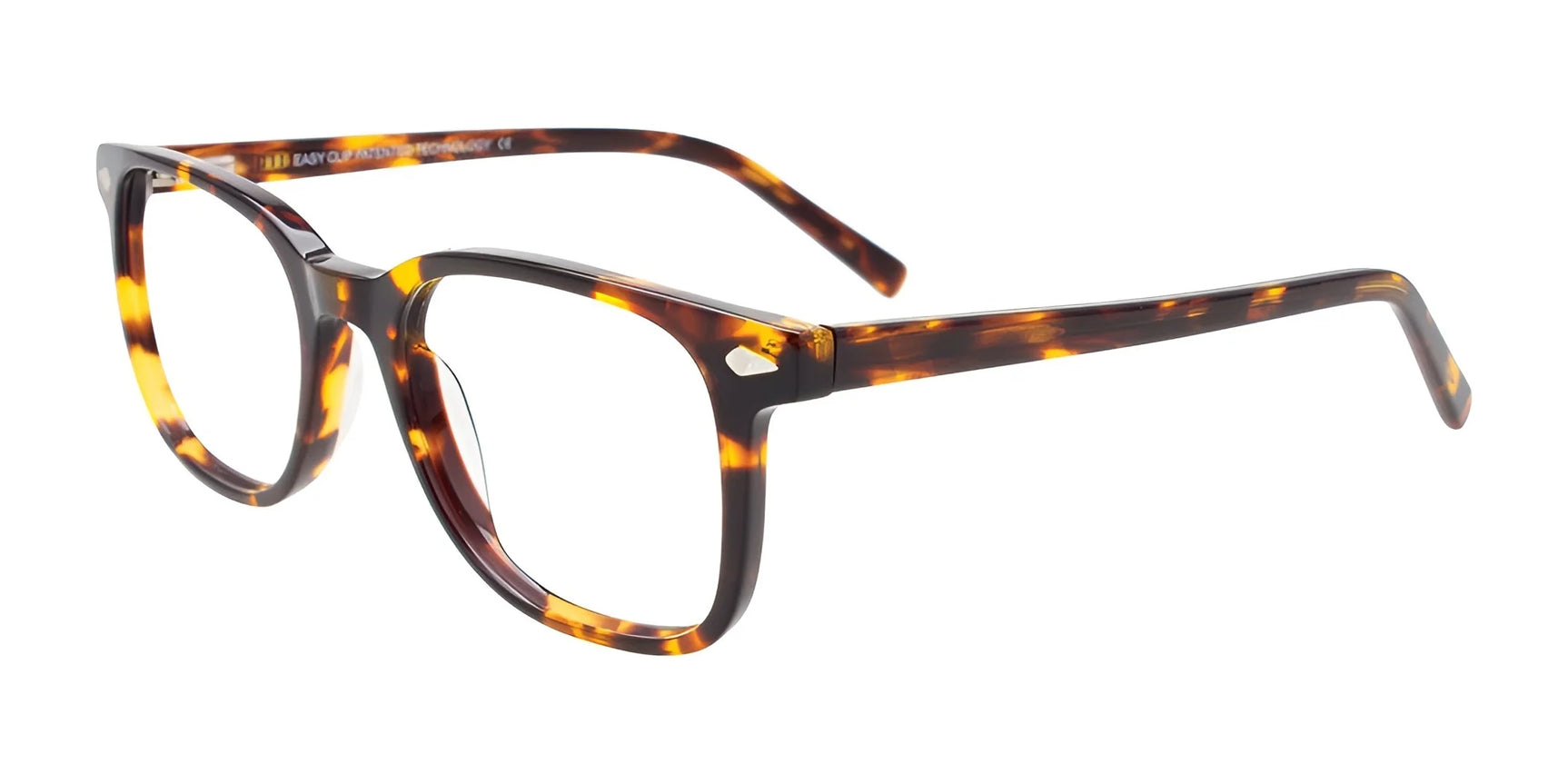 Easy3Clip EC653 Eyeglasses with Clip-on Sunglasses Tortoise Easy3Clip EC653 Eyeglasses with Clip-on Sunglasses Tortoise