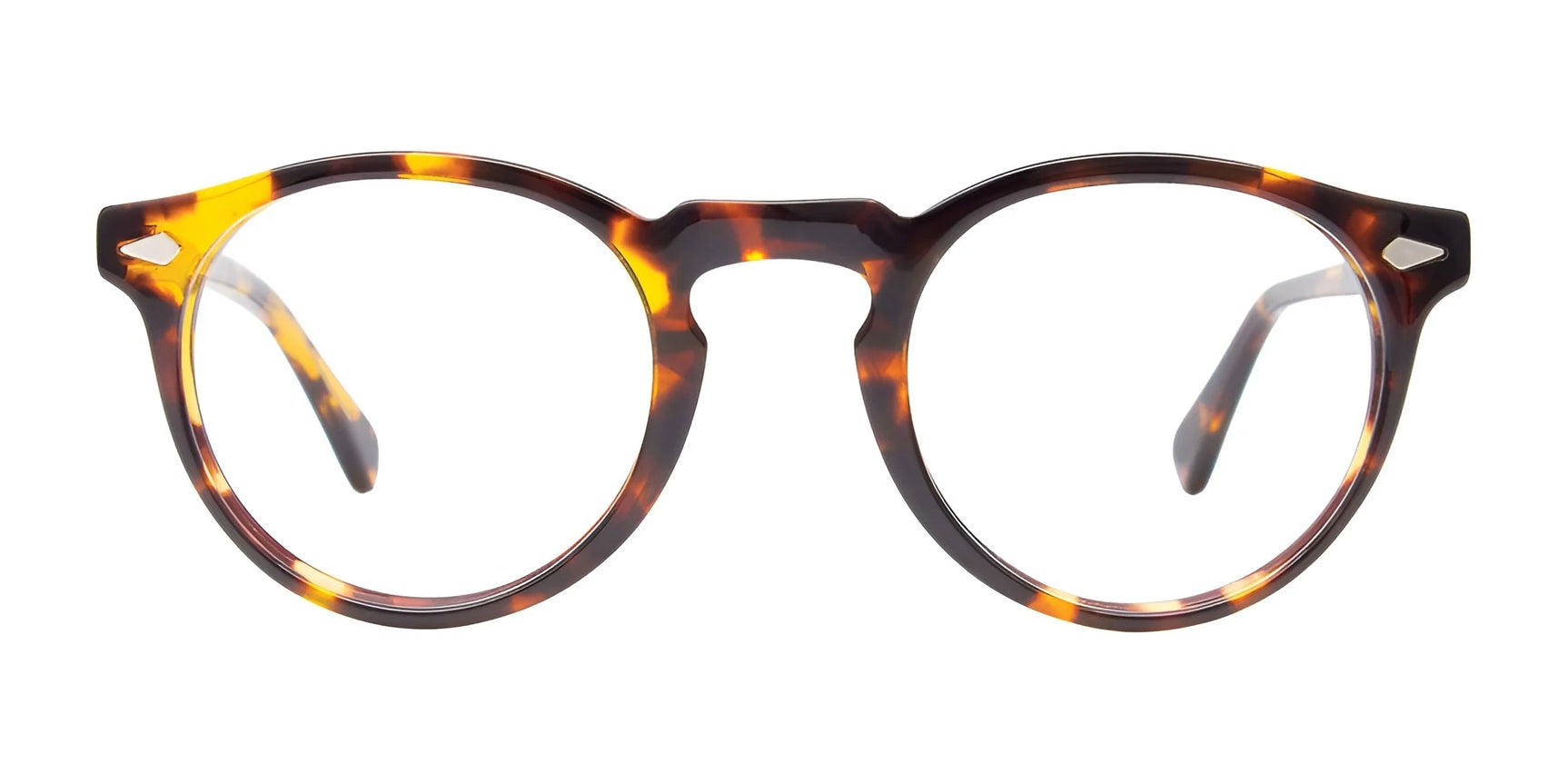 The Easy3Clip EC655 Eyeglasses offer a timeless look with round tortoiseshell frames and clear lenses, featuring clip-on sunglasses for added convenience. The Easy3Clip EC655 Eyeglasses offer a timeless look with round tortoiseshell frames and clear lenses, featuring clip-on sunglasses for added convenience.