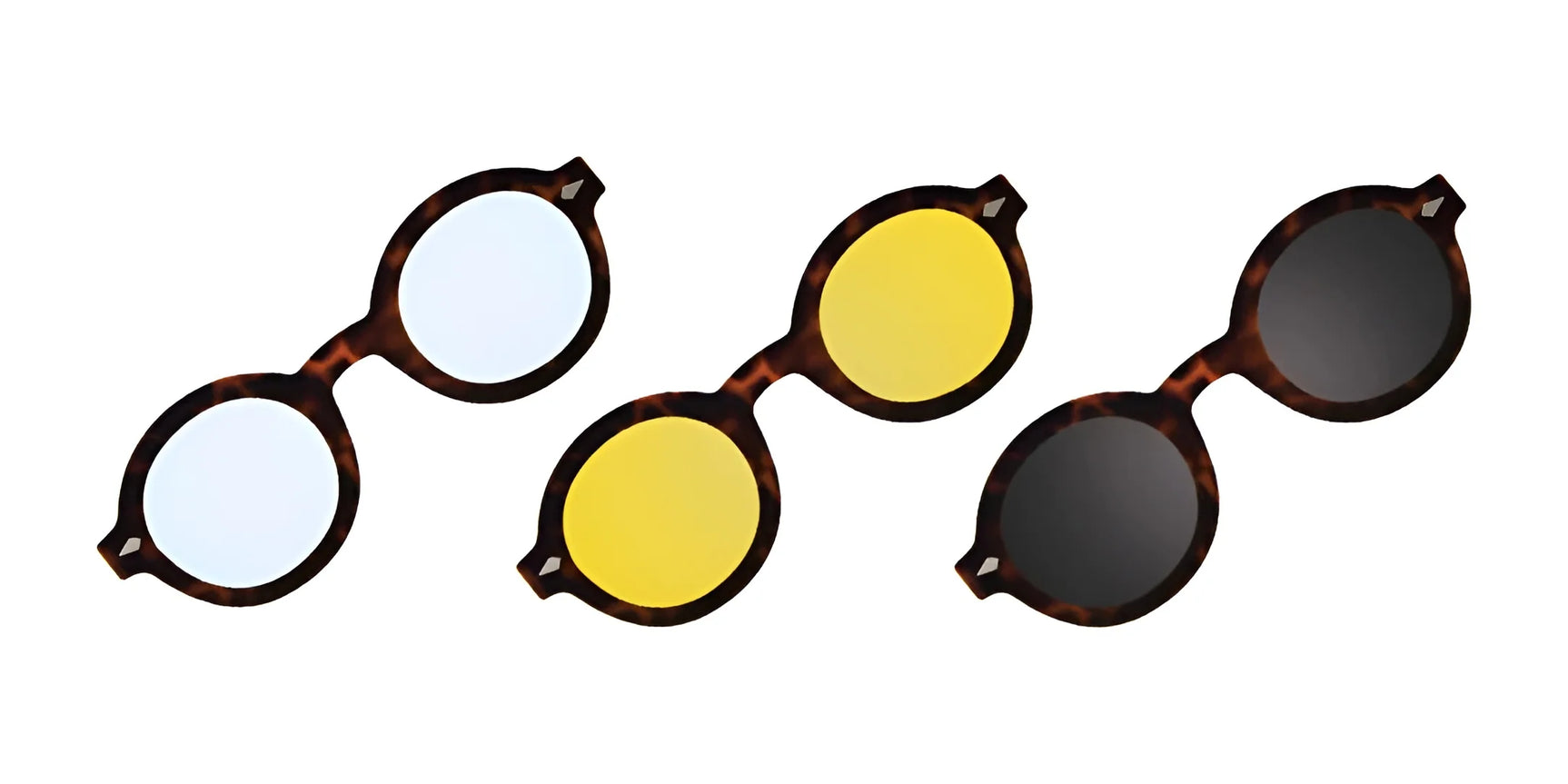 Easy3Clip EC700 Eyeglasses with Clip-on Sunglasses Clip Only (Color №090) Easy3Clip EC700 Eyeglasses with Clip-on Sunglasses Clip Only (Color №090)