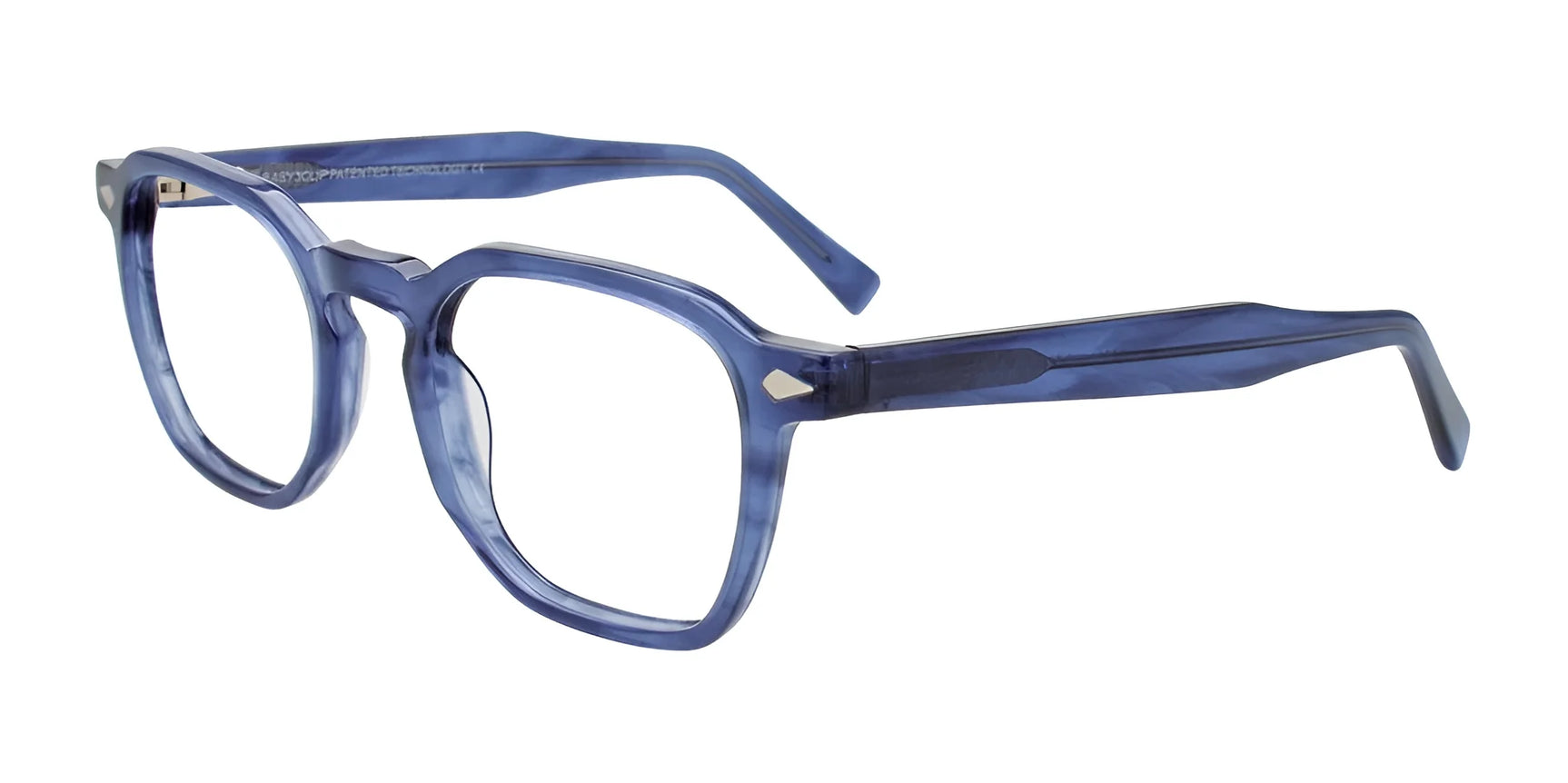 Easy3Clip EC701 Eyeglasses with Clip-on Sunglasses Blue Havana Easy3Clip EC701 Eyeglasses with Clip-on Sunglasses Blue Havana