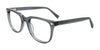 Easy3Clip EC702 Eyeglasses with Clip-on Sunglasses | Size 49 / Transparent Grey