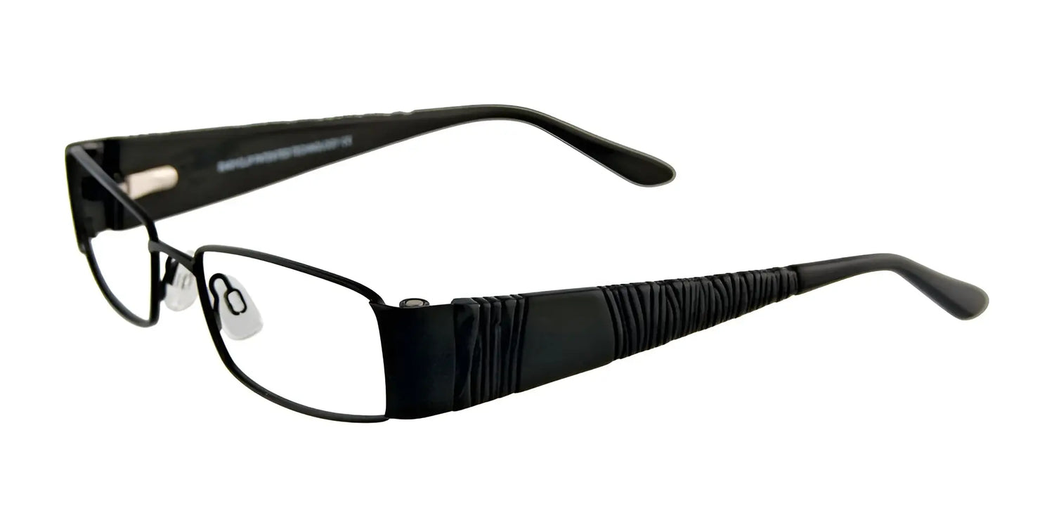 EasyClip EC215 Eyeglasses with Clip-on Sunglasses Satin Black EasyClip EC215 Eyeglasses with Clip-on Sunglasses Satin Black