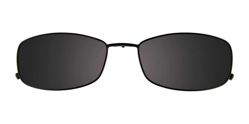 EasyClip EC225 Eyeglasses with Clip-on Sunglasses / Size 51 / Satin Black