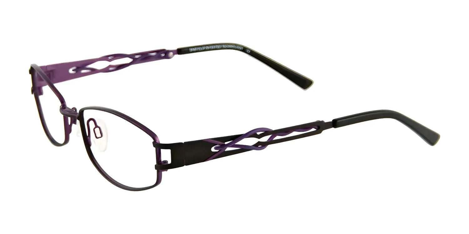 EasyClip EC250 Eyeglasses with Clip-on Sunglasses Matt Black EasyClip EC250 Eyeglasses with Clip-on Sunglasses Matt Black