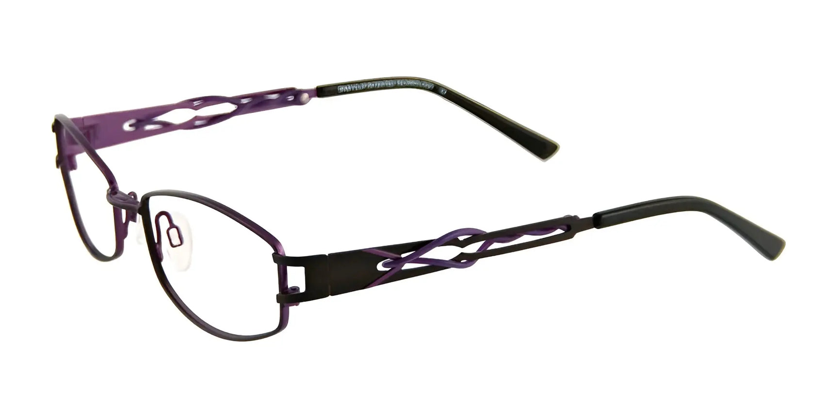 EasyClip EC250 Eyeglasses with Clip-on Sunglasses Matt Black EasyClip EC250 Eyeglasses with Clip-on Sunglasses Matt Black