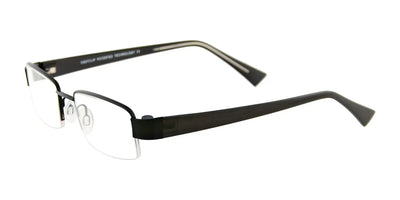 EasyClip EC257 Eyeglasses with Clip-on Sunglasses | Size 47