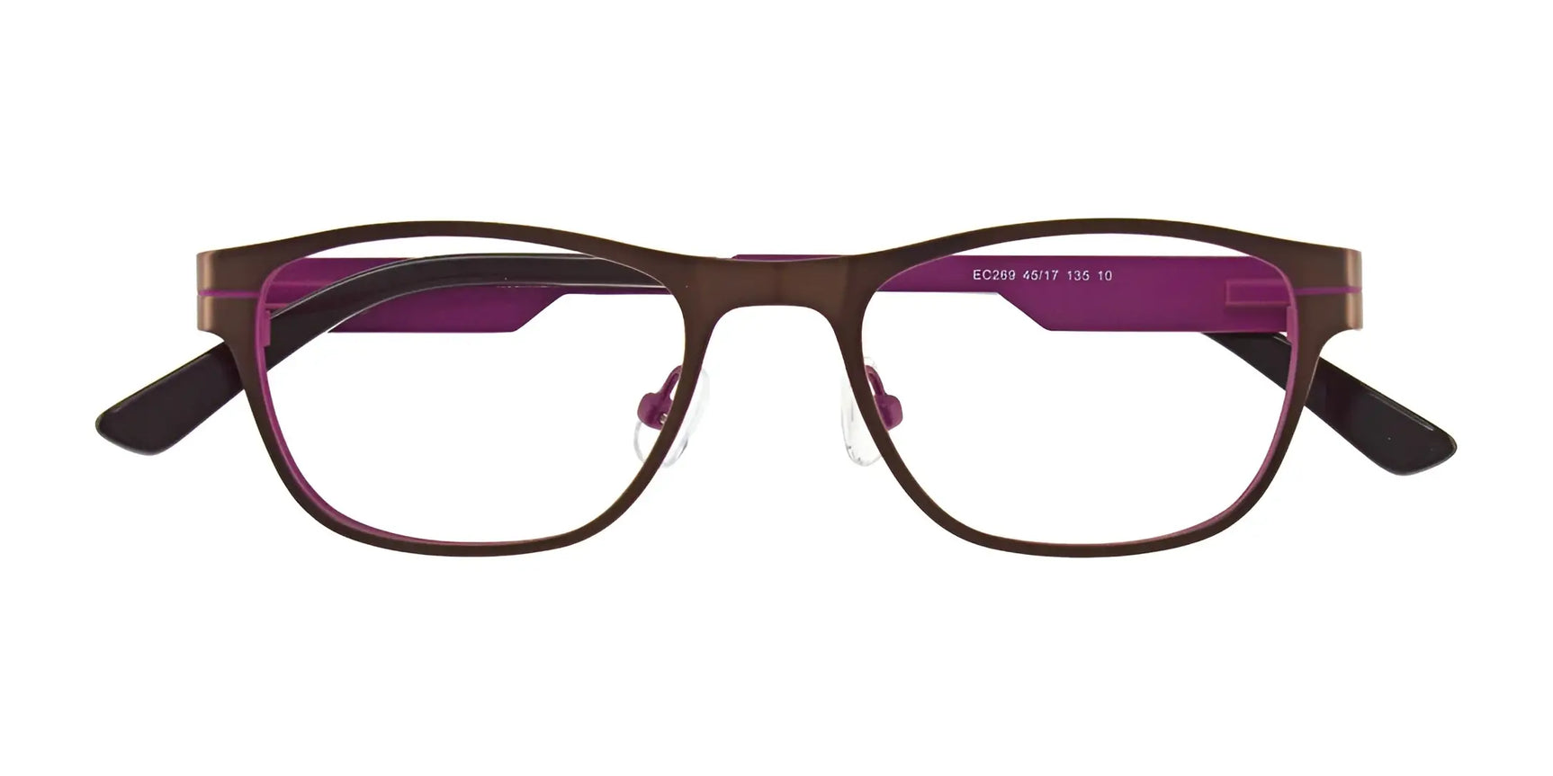 EasyClip EC269 Eyeglasses with Clip-on Sunglasses | Size 45 EasyClip EC269 Eyeglasses with Clip-on Sunglasses | Size 45