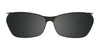 EasyClip EC287 Eyeglasses with Clip-on Sunglasses | Size 51 / Black