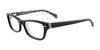 EasyClip EC287 Eyeglasses with Clip-on Sunglasses | Size 51 / Black