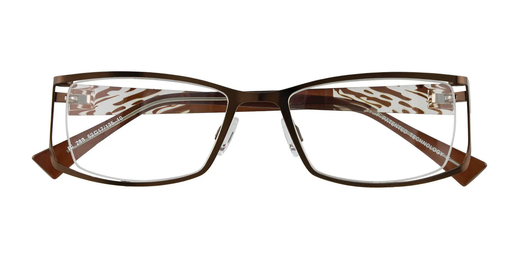 Easyclip EC289 Eyeglasses with Clip-on Sunglasses | Size 52 Easyclip EC289 Eyeglasses with Clip-on Sunglasses | Size 52