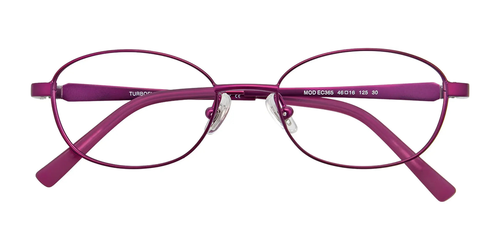EasyClip EC365 Eyeglasses | Size 46 by EasyClip, shown in purple oval full rim design from the front on a white background. Prescription ready and crafted from high-quality materials. EasyClip EC365 Eyeglasses | Size 46 by EasyClip, shown in purple oval full rim design from the front on a white background. Prescription ready and crafted from high-quality materials.