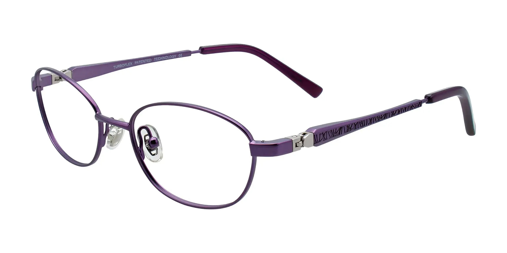 EasyClip EC365 Eyeglasses Satin Violet EasyClip EC365 Eyeglasses Satin Violet