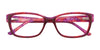 EasyClip EC375 Eyeglasses with Clip-on Sunglasses | Size 55 / Dark Brown & Pearl Cream