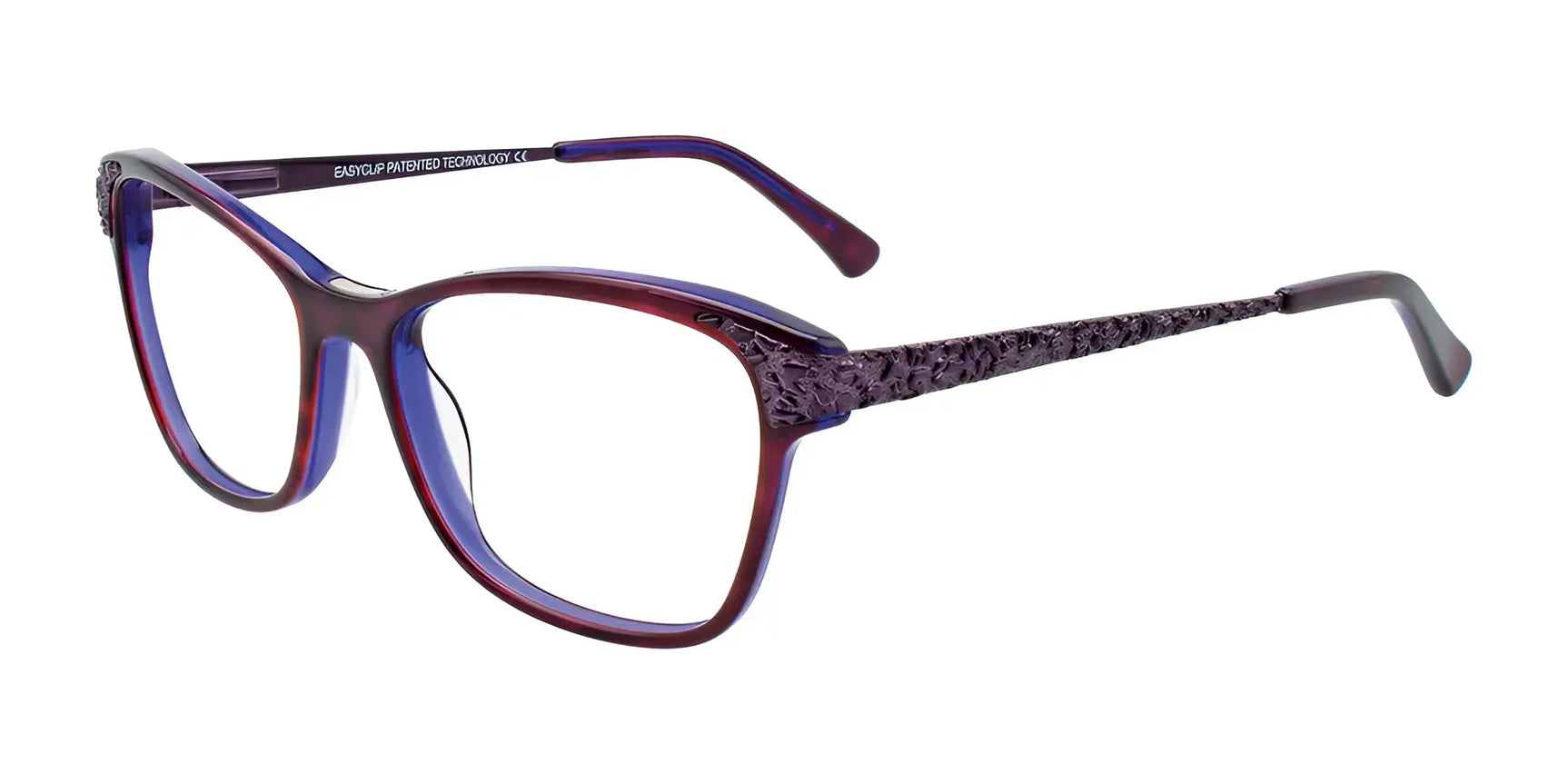 EasyClip EC376 Eyeglasses with Clip-on Sunglasses | Size 52 EasyClip EC376 Eyeglasses with Clip-on Sunglasses | Size 52