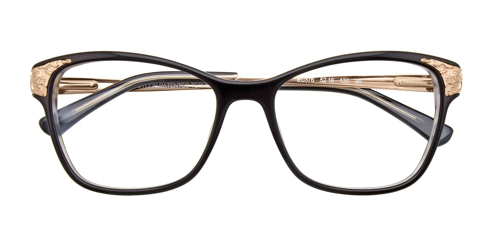 EasyClip EC376 Eyeglasses with Clip-on Sunglasses | Size 52 EasyClip EC376 Eyeglasses with Clip-on Sunglasses | Size 52