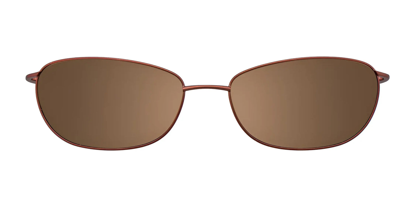 EasyClip EC391 eyeglasses by EasyClip in size 55, featuring brown oval detachable clip-on sunglasses with thin metal frames, shown on a white background—combining convenience and style for everyday wear. EasyClip EC391 eyeglasses by EasyClip in size 55, featuring brown oval detachable clip-on sunglasses with thin metal frames, shown on a white background—combining convenience and style for everyday wear.