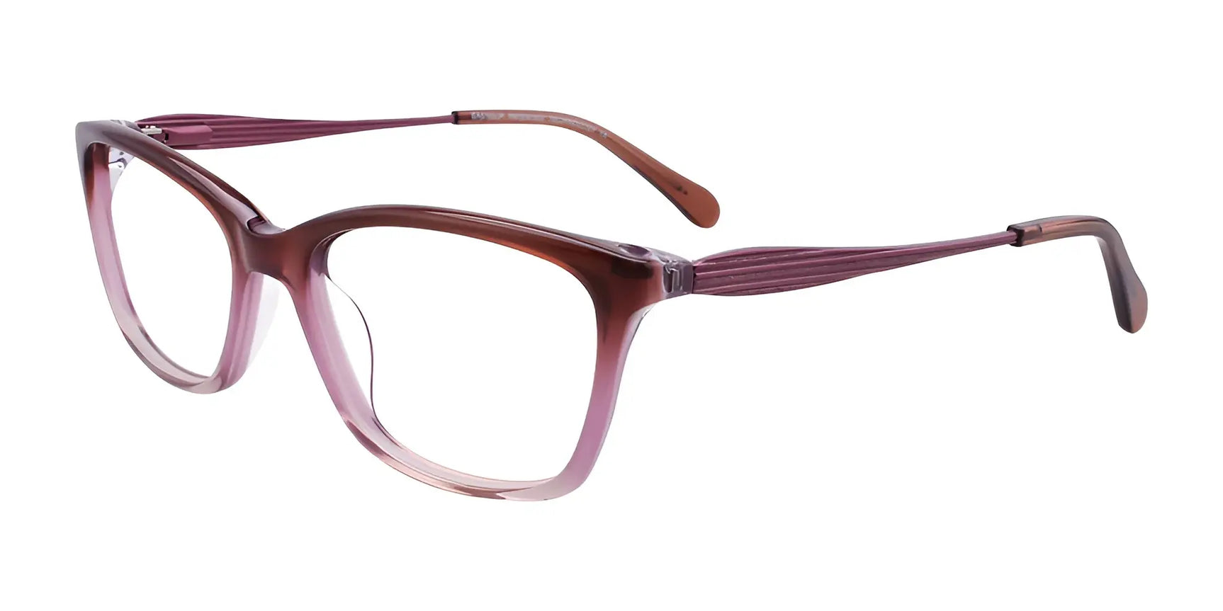 EasyClip EC403 Eyeglasses with Clip-on Sunglasses Brown & Light Pink / Kit 2 Clips EasyClip EC403 Eyeglasses with Clip-on Sunglasses Brown & Light Pink / Kit 2 Clips
