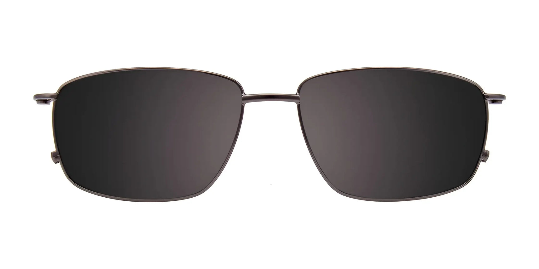 Easyclip EC411 Eyeglasses with Clip-on Sunglasses | Size 55 Easyclip EC411 Eyeglasses with Clip-on Sunglasses | Size 55