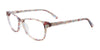 EasyClip EC426 Eyeglasses with Clip-on Sunglasses | Size 53 / Red & Green & Blue Crystal