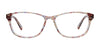 EasyClip EC426 Eyeglasses with Clip-on Sunglasses | Size 53 / Blue & Brown