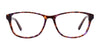 EasyClip EC426 Eyeglasses with Clip-on Sunglasses | Size 53 / Blue & Brown