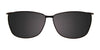 EasyClip EC426 Eyeglasses with Clip-on Sunglasses | Size 53 / Clip Only (Color №050)