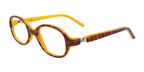 EasyClip EC431 Eyeglasses / Size 42 / Demi Amber & Yellow
