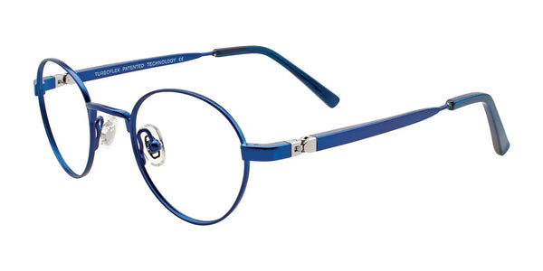 EasyClip EC434 Eyeglasses | Size 40 / Satin Blue
