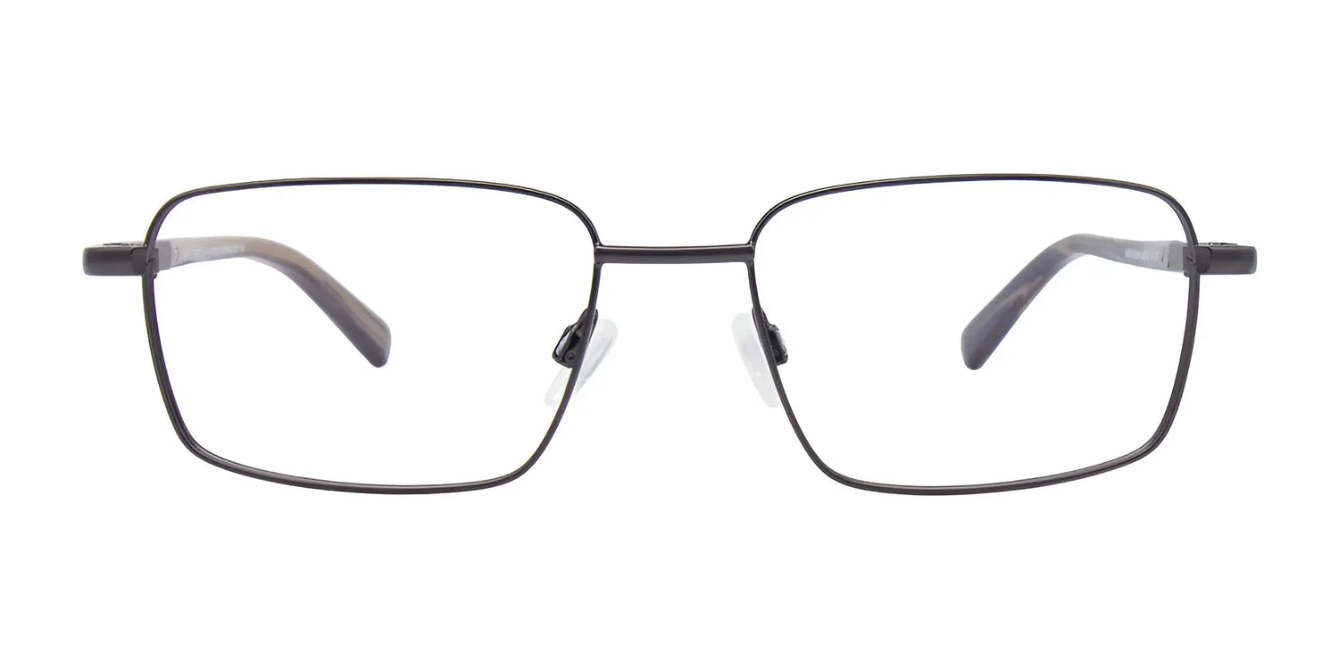 EasyClip EC436 Eyeglasses by EasyClip, featuring black rectangular thin frames shown front-facing on a white background. Compatible with polarized clip-on sunglasses accessories for enhanced versatility. Size 55. EasyClip EC436 Eyeglasses by EasyClip, featuring black rectangular thin frames shown front-facing on a white background. Compatible with polarized clip-on sunglasses accessories for enhanced versatility. Size 55.