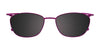 EasyClip EC456 Eyeglasses with Clip-on Sunglasses | Size 51 / Clip Only (Color №080)