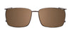 EasyClip EC466 Eyeglasses | Size 51 / Demi Brown