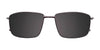 EasyClip EC470 Eyeglasses with Clip-on Sunglasses | Size 57 / Clip Only (Color №020)