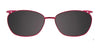 EasyClip EC478 Eyeglasses with Clip-on Sunglasses | Size 52 / Clip Only (Color №080)