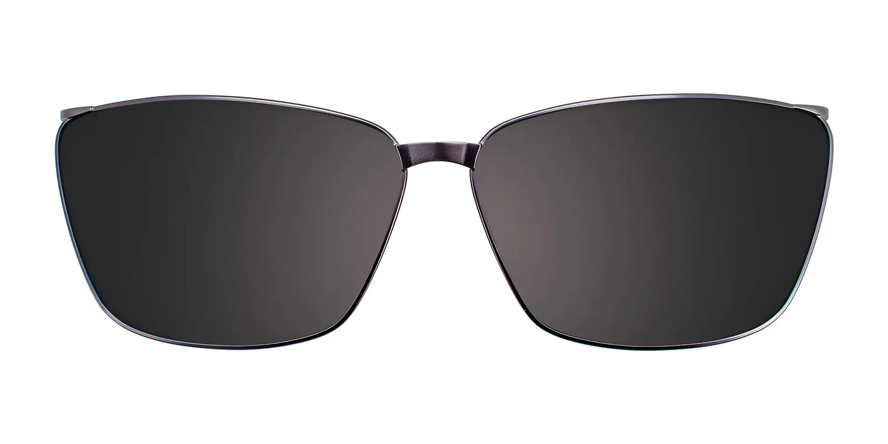 EasyClip EC483 Eyeglasses with Clip-on Sunglasses feature large, square lenses and thin metal frames, offering versatile style and sun protection in one. Brand: EasyClip. Size: 53. EasyClip EC483 Eyeglasses with Clip-on Sunglasses feature large, square lenses and thin metal frames, offering versatile style and sun protection in one. Brand: EasyClip. Size: 53.