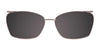 EasyClip EC484 Eyeglasses with Clip-on Sunglasses | Size 52 / Clip Only (Color №020)