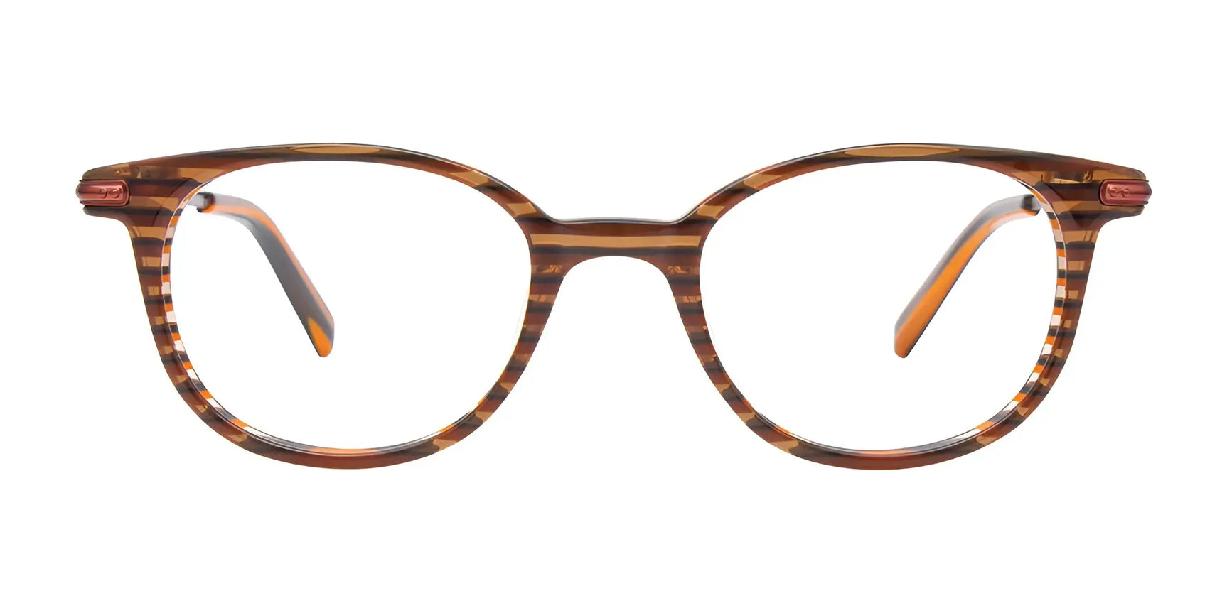 EasyClip EC486 Eyeglasses by EasyClip, size 44, shown with brown tortoiseshell round frames and clear lenses. Includes a thin, lightweight frame and convenient clip-on sunglasses. Displayed on a white background. EasyClip EC486 Eyeglasses by EasyClip, size 44, shown with brown tortoiseshell round frames and clear lenses. Includes a thin, lightweight frame and convenient clip-on sunglasses. Displayed on a white background.