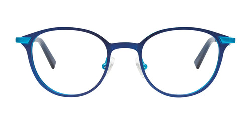 EasyClip EC489 Eyeglasses / Size 42 / Matt Blue & Matt Turquoise