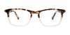 EasyClip EC494 Eyeglasses | Size 45 / Demi Blue & Crystal Blue