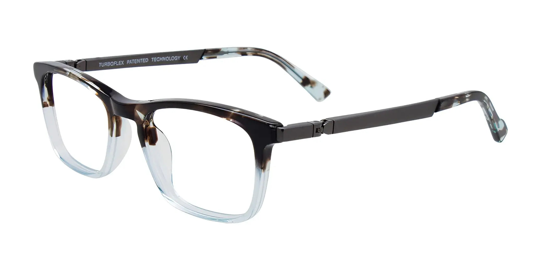 EasyClip EC494 Eyeglasses Demi Green & Light Crystal Green EasyClip EC494 Eyeglasses Demi Green & Light Crystal Green